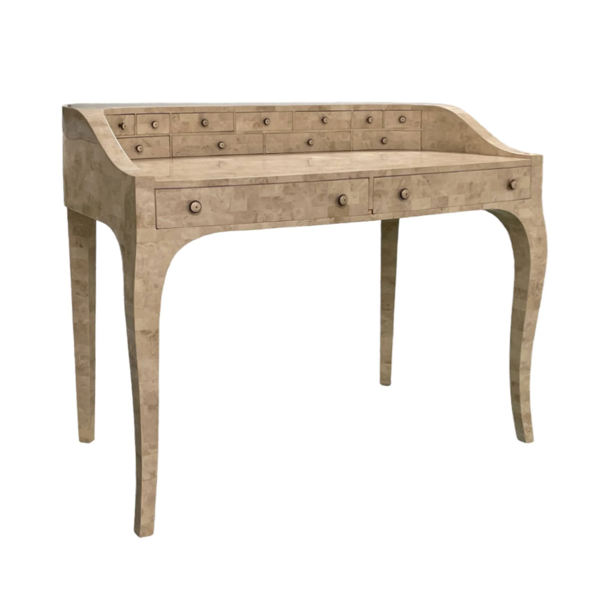 Encore Furniture Gallery-Maitland Smith Tessellated Stone Writing Desk